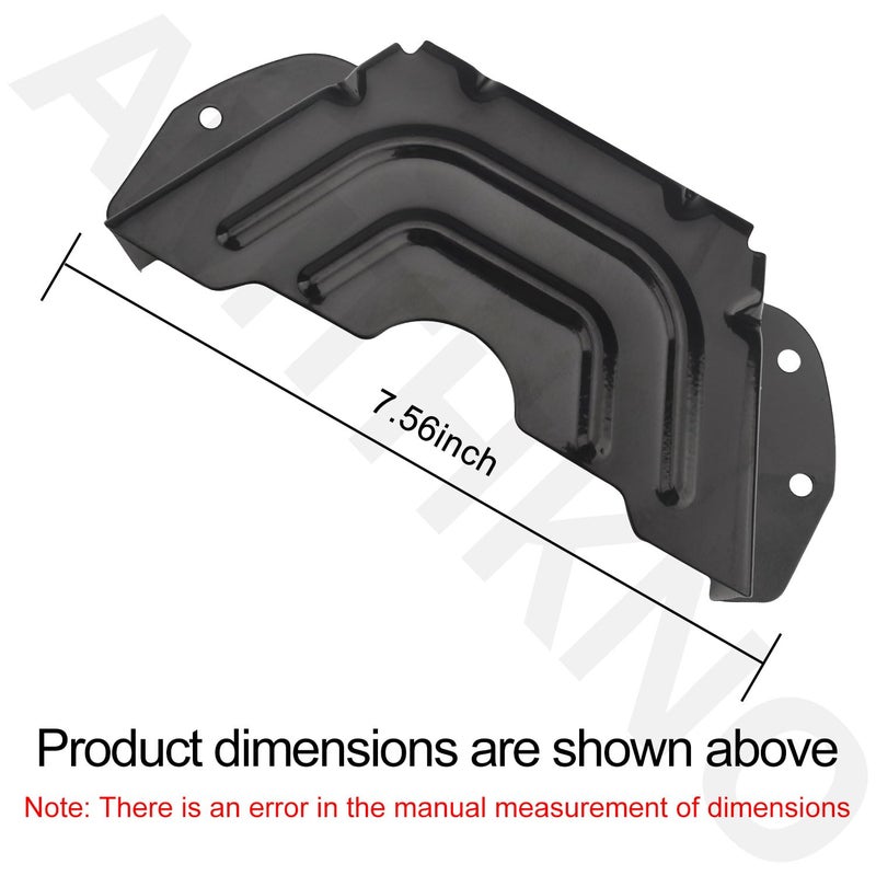 AMTHKNO 783-06424A-0637 Deck Belt Cover Black Compatible with MTD/Craftsman/Troy-Bilt/Husky Lawn Mower 42"" 46"" Deck Replaces 783-06424A Mower Desk Parts 13AD775S059 13WX78TS090 24728902 247288842 (1 Pack) - Image 3